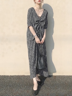 RIKAさん（レディース・168cm）の夏コーディネート