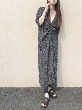 RIKAさん（レディース・168cm）の夏コーディネート