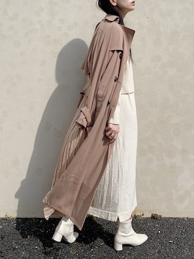 RIKAさん（レディース・168cm）の冬コーディネート