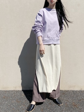 RIKAさん（レディース・168cm）の春コーディネート