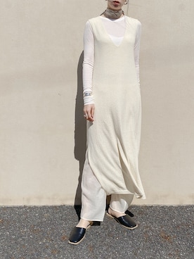 RIKAさん（レディース・168cm）の春コーディネート