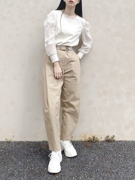 RIKAさん（レディース・168cm）の春コーディネート