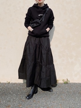 RIKAさん（レディース・168cm）の春コーディネート