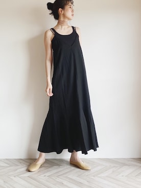 「FRUIT OF THE LOOM（フルーツオブザルーム）のアイテム」を使った、RIKAさん（レディース・168cm）の春コーディネート