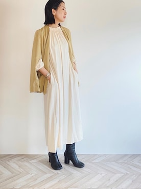 RIKAさん（レディース・168cm）の秋コーディネート