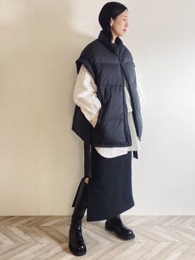 RIKAさん(レディース・168cm)の冬コーディネート