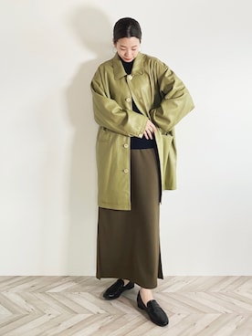 RIKAさん（レディース・168cm）の冬コーディネート