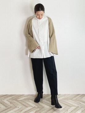 RIKAさん(レディース・168cm)の冬コーディネート