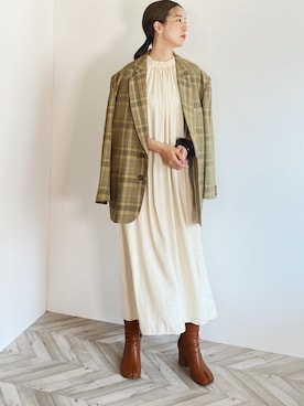 RIKAさん（レディース・168cm）の冬コーディネート