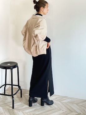 RIKAさん（レディース・168cm）の春コーディネート