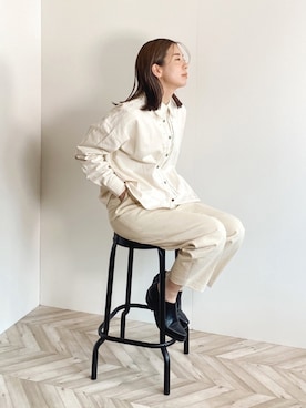 RIKAさん（レディース・168cm）の春コーディネート