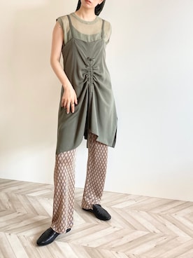 RIKAさん（レディース・168cm）の夏コーディネート