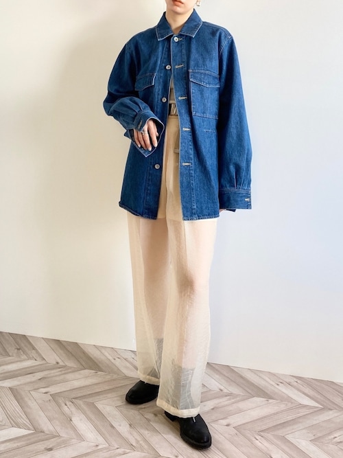 h_beauty&youth DENIM CPO JACKET/ジャケット H BEAUTY&YOUTH UNITED ARROWS（エイチビューティーアンドユース