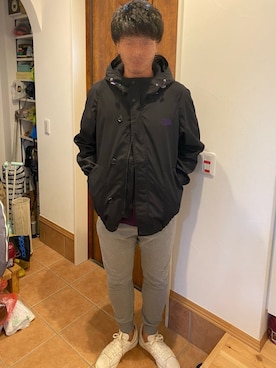 「MONKEY TIME（モンキータイム）のアイテム（マウンテンパーカー）」を使った、kei*さん（メンズ・179cm）の秋コーディネート