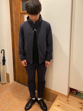 「アイテム（ブルゾン）」を使った、kei*さん（メンズ・179cm・40代）の春コーディネート