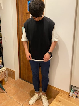 「A Day in the Life （アデイインザライフ）のアイテム」を使った、kei*さん（メンズ・179cm）の春コーディネート