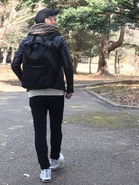 「無地党」｜「アイテム（雑貨/ホビー）」を使った、k!o!👶👶さん（メンズ・171cm）の冬コーディネート