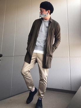 k!o!👶👶さん（メンズ・171cm）の春コーディネート