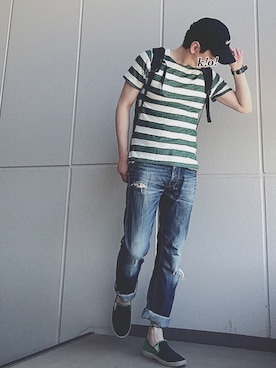 k!o!👶👶さん（メンズ・171cm）の夏コーディネート