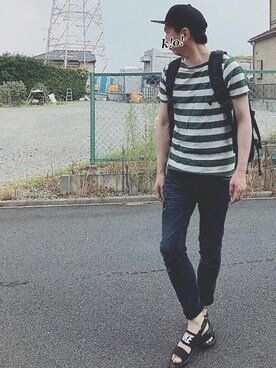 k!o!👶👶さん（メンズ・171cm）の夏コーディネート