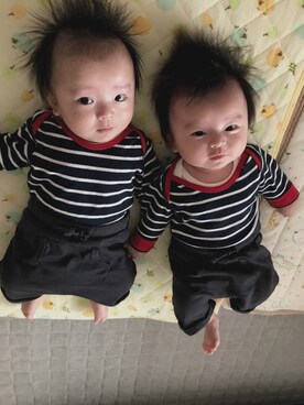 k!o!👶👶さん(キッズ・60cm)の秋コーディネート