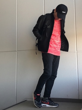「JOURNAL STANDARD（ジャーナルスタンダード）のアイテム（スタジャン）」を使った、k!o!👶👶さん（メンズ・171cm）の冬コーディネート