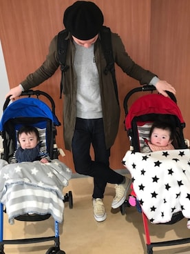 k!o!👶👶さん（メンズ・171cm）の春コーディネート