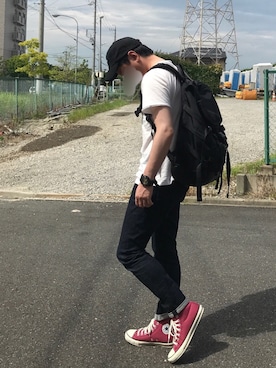 「Doシンプル部」｜「アイテム（腕時計）」を使った、k!o!👶👶さん（メンズ・171cm）の夏コーディネート