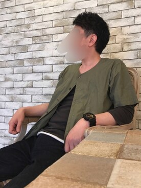 「Doシンプル部」｜「アイテム（腕時計）」を使った、k!o!👶👶さん（メンズ・171cm）の夏コーディネート