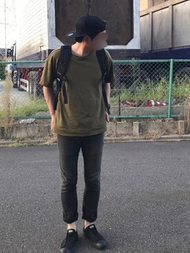 「Doシンプル部」｜「アイテム（キャップ）」を使った、k!o!👶👶さん（メンズ・171cm）の夏コーディネート