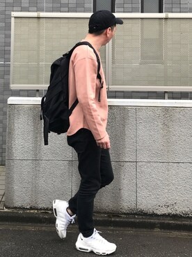 「Doシンプル部」｜「アイテム（キャップ）」を使った、k!o!👶👶さん（メンズ・171cm）の春コーディネート
