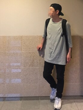 「L.H.P（エルエイチピー）のアイテム（バッグ）」を使った、k!o!👶👶さん（メンズ・171cm）の夏コーディネート