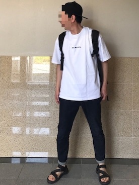 「Doシンプル部」｜「アイテム（帽子）」を使った、k!o!👶👶さん（メンズ・171cm）の夏コーディネート