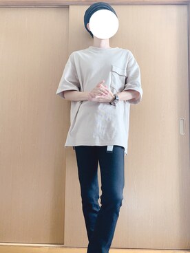 「SENSE OF PLACE by URBAN RESEARCH（センスオブプレイスバイアーバンリサーチ）のアイテム（ハンチング/ベレー帽）」を使った、こーたろーさん（メンズ・168cm）の秋コーディネート