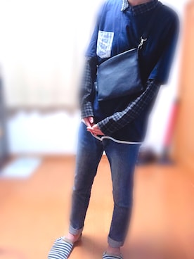 yさん（メンズ・180cm）の冬コーディネート