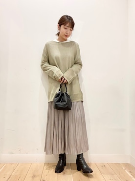 みやりなさん（レディース・167cm）の冬コーディネート