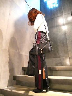「アディダスオリジナルス」｜「アイテム（ブーティ）」を使った、Kouta Kanaiさん（レディース・160cm）の冬コーディネート