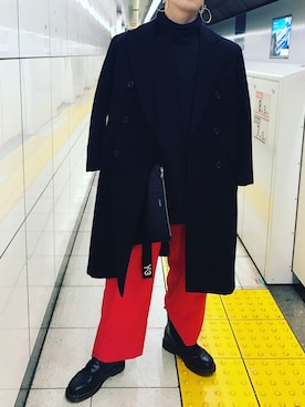 「アイテム（ピアス（両耳用））」を使った、Kouta Kanaiさん（メンズ・175cm・20代）の春コーディネート