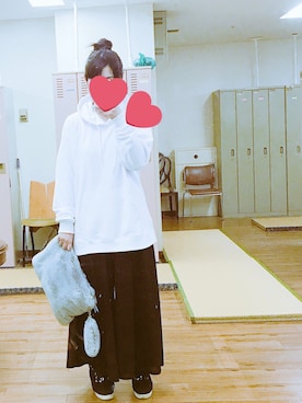 「WOmB（ウーム）のアイテム（パンツ）」を使った、MARIA♣︎♣︎さん（レディース・165cm）の夏コーディネート