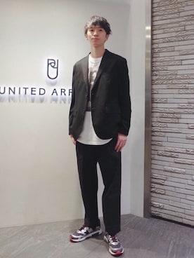 根本 健太郎さん(メンズ・178cm)の春コーディネート