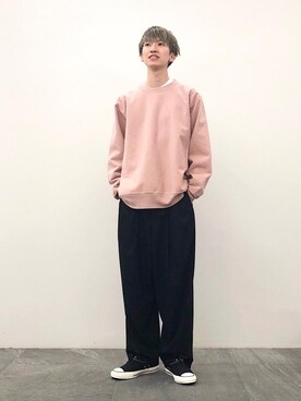 根本 健太郎さん（メンズ・178cm）の秋コーディネート