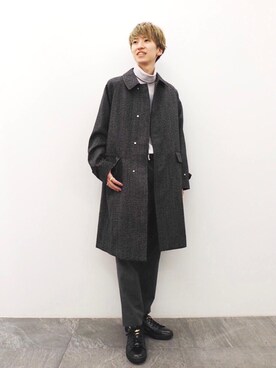 根本 健太郎さん(メンズ・178cm)の秋コーディネート