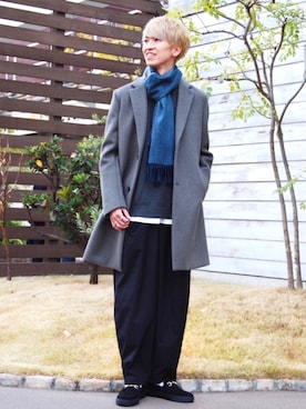 BY ソリッド 120S メルトン チェスターコートを使ったその他ユーザーの