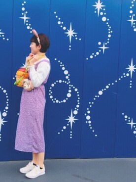 ワンピース ドレスを使った ディズニーランド の人気ファッションコーディネート Wear