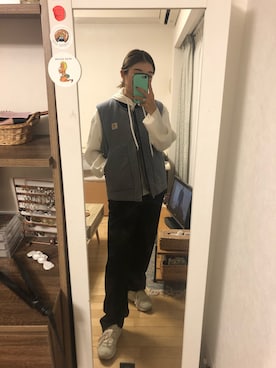 stmidさん（レディース・155cm）の秋コーディネート