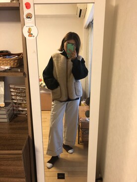 「SON OF THE CHEESE（サノバチーズ）のアイテム」を使った、stmidさん（レディース・155cm）の秋コーディネート