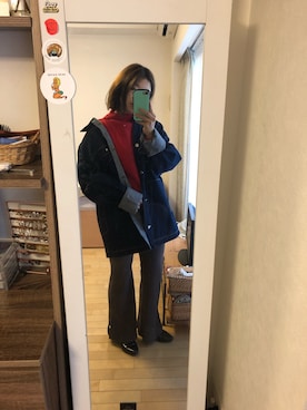 「ADER error（アーダーエラー）のアイテム（ジャケット/アウター）」を使った、stmidさん（レディース・155cm）の秋コーディネート