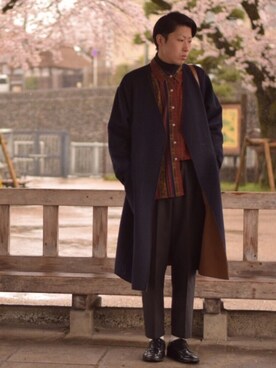 「HARE（ハレ）のアイテム（その他アウター）」を使った、だいそんさん（メンズ・175cm）の春コーディネート