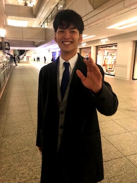 ひろさん（メンズ・172cm）の冬コーディネート