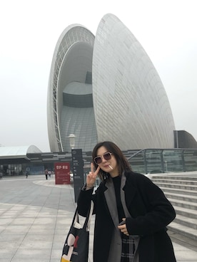 「ISABEL MARANT（イザベルマラン）のアイテム（バッグ）」を使った、散步散步道さん（レディース・163cm）の春コーディネート